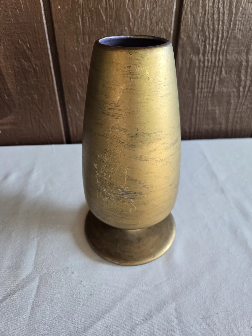 Paintable Cylindrical Tapered Vase